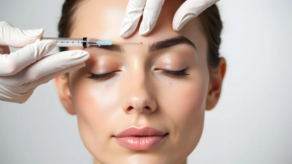 Professionelle Hautpflegebehandlung im Wellnessbereich